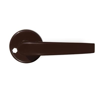 Dveřní klika hnědá