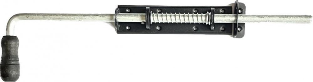Levně WSP 500c Zástrč pružinová s dřev. koncovkou 500x50mm černá