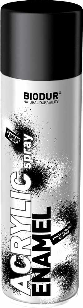 Akrylový matný černý lak ve spreji 500ml/ 9005 M