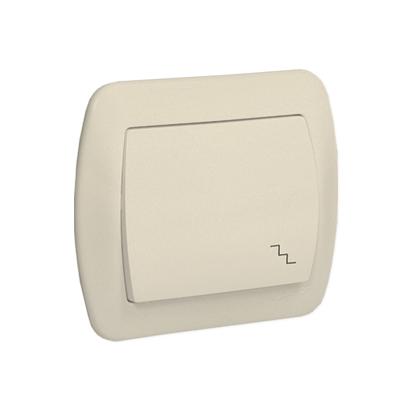 KONTAKT SIMON schodištový vypínač stříbrný