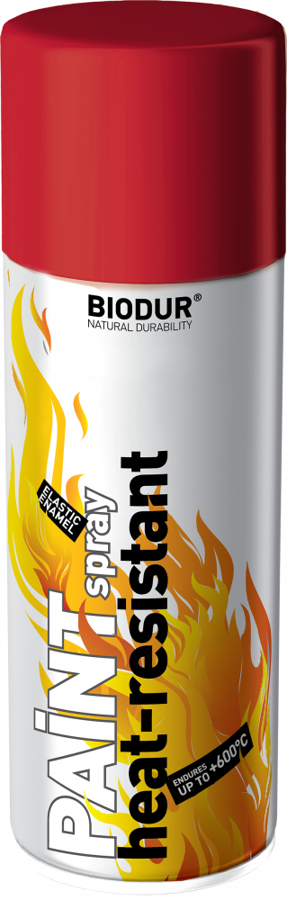 Barva na vysoké teploty ve spreji červená 400ml 600°C