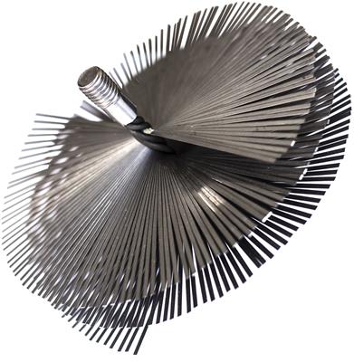 Komínový kartáč - plochý drát Ø 200 mm