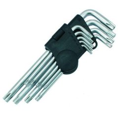 Komplet kluczy TORX T10 -T50- długie 9el