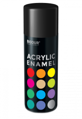 Emalia AKRYLOWA CZARNA głeboka połysk spray 400ml/RAL 9005