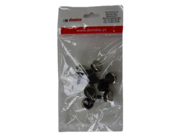 Skluz s čepem kovový  d24 - 8 ks