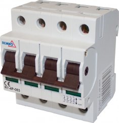 Vypínač izolační 100A - počet modulů 4