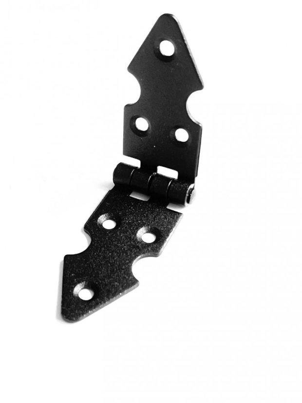 ZC 100 Závěs stavební ozdobný 100x25 mm černý