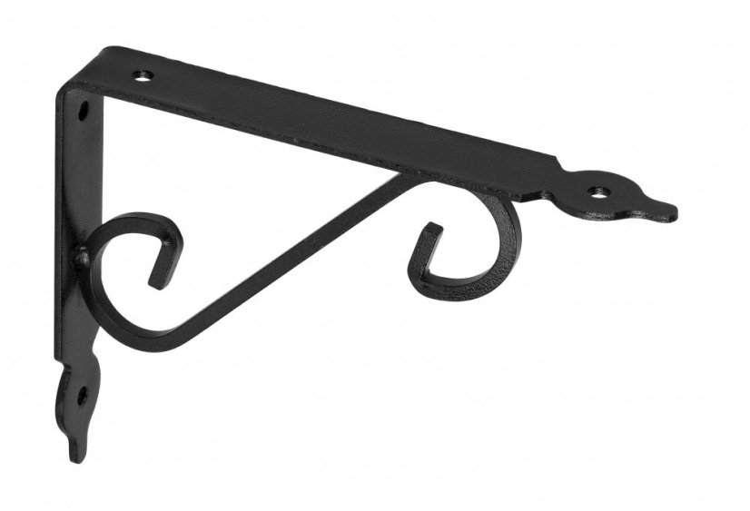 WOZ 190 GC konzola dekorativní kovaná 190x140 černá