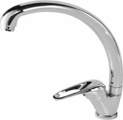 Dřezová baterie tvar C chrom FIJI / FI-181.CH