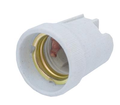 Keramický držák žárovky E27