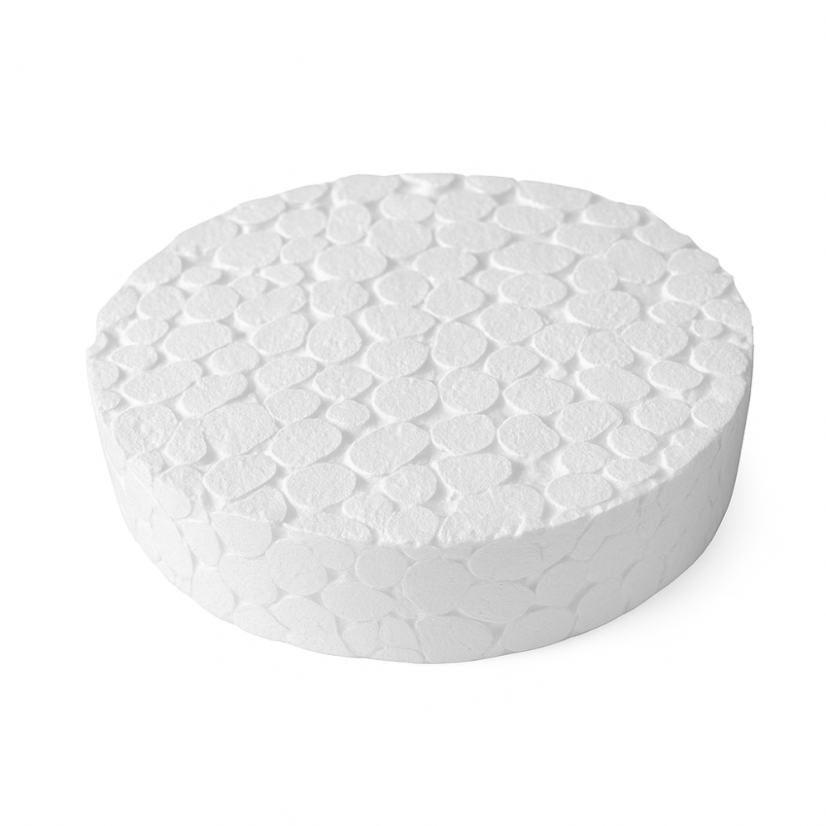 Polystyrén kruh plný bílý d68mm (10x100ks)