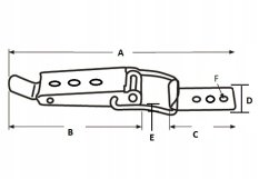ZSK 200 Zámek bedny 200mm