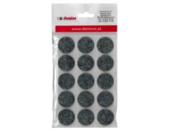 Filcová podložka d25 šedá - 15 ks