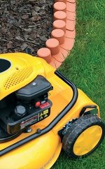 Palisáda zahradní, obruba trávníková terakota 4,05m