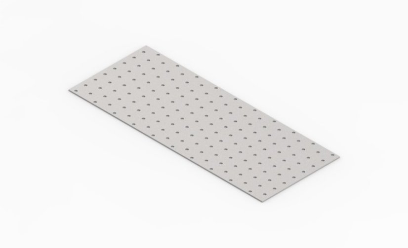 PP23 / PP34 Destička perforovaná 160x400x2mm tesařská spojka děrovaná pozinkovaná CE