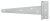 ZT 100 Závěs trojúhelníkový 100x30x65x2mm