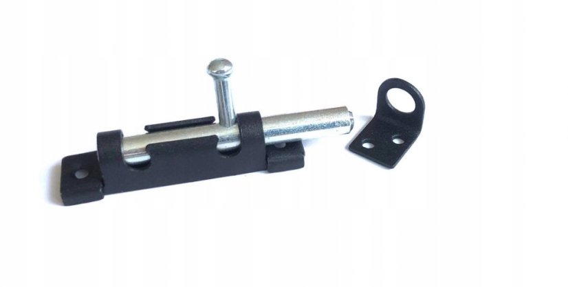 WOS 70c Zástrč s kulatým jezdcem úzká 70x15mm černý