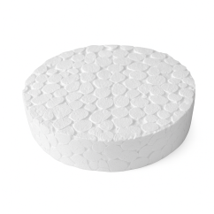 Polystyrén kruh plný bílý d68mm (10x100ks)