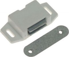 Zámek nábytkový magnetický 17,5x29