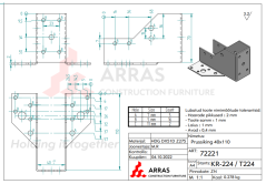 Trámová botka otevřená WB40-110 40x110x2.0mm