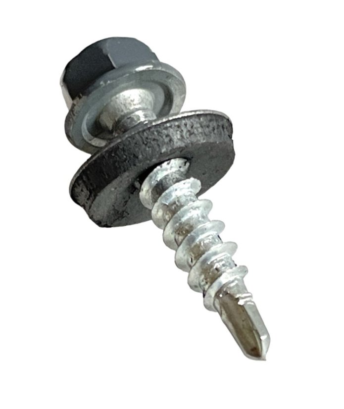 Vrut farmářský samovrtný s podložkou 4,8x50 grafitový 7024 - 200ks