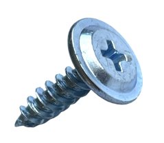Vrut s rámovou hlavou a křížovou drážkou do plechu bílý pozink 4,2x13 - 1000ks