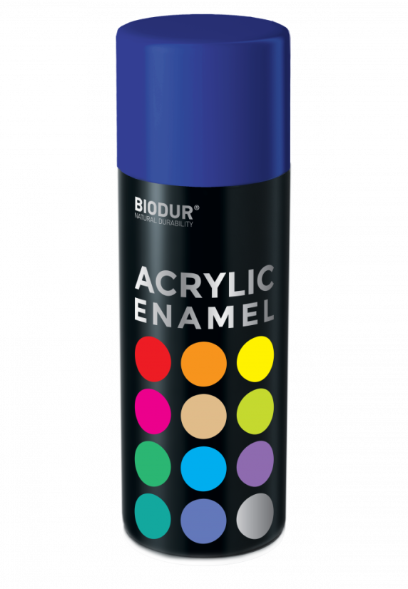 Akrylový email ve spreji - Ultramarínová modrá tmavá 400ml/RAL 5002
