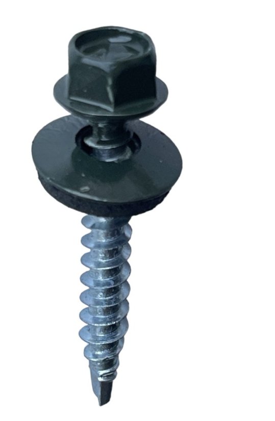 Vrut farmářský samovrtný s podložkou 4,8x35 zelený 6020 - 250ks