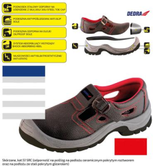 Bezpečnostní sandály BH9D1-41