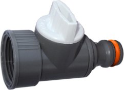 BRADAS Spojka s uzávěrem WHITE LINE 3/4"