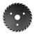 Rotační rašple R3/125  Disk BLACK MAMBA pilový 125mm
