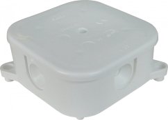 Přístrojová krabice pro povrchovou montáž hermetická 72x27 IP44 se spojkou