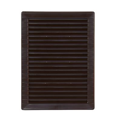 Větrací mřížka se síťkou 140x210 hnědá