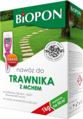Nawóz do trawników z mchem 1kg
