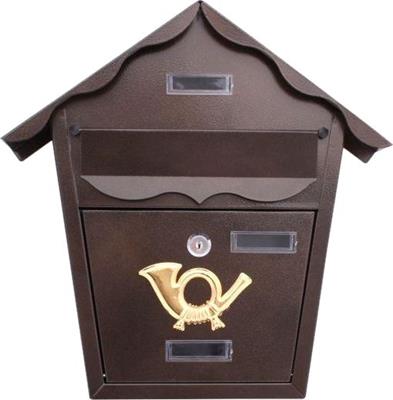 Poštovní schránka hnědá
