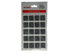 Filcová podložka 20x20 šedá - 20 ks