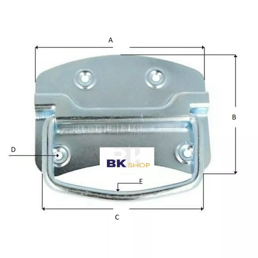 US 110b Držák bednový 110x80mm