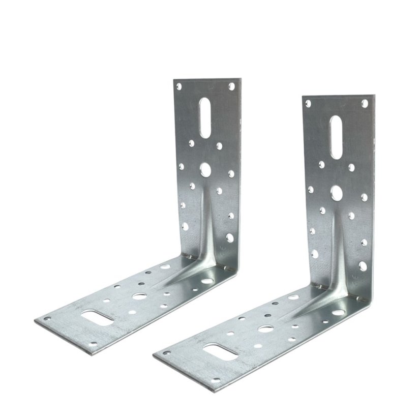 KP 5 / KP 9 Budowlany kątownik ciesielski z przetłoczeniem 150x150x65x2,5mm