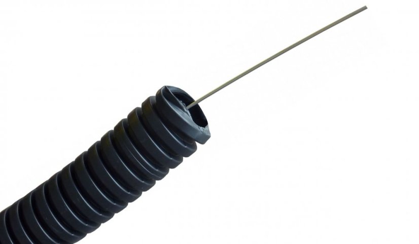 Vlnitá trubka d19-25mm 750N černá UV - 50m