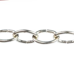 Řetěz oválný 2,8mm zlatý