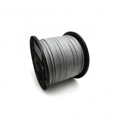Ocelové lano poplastované DIN3055/6x7/4mm