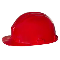 kask ochronny  CZERW./EN-397