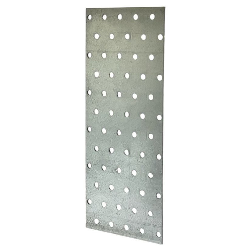 PP13 / PP24 Destička perforovaná 100x240x2mm tesařská spojka děrovaná pozinkovaná CE