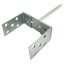 PS 20-160 Patka sloupku typu "U" stavitelná 20-160x100x310mm
