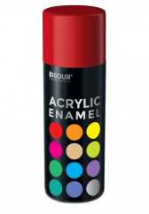 Akrylový email ve spreji - červená 400ml/RAL 3020