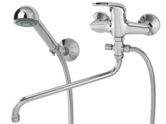 Vanová baterie se sprchovým setem chrom FIJI / FI-169.CH