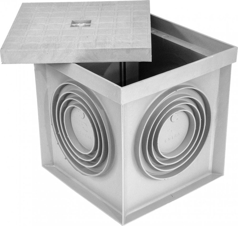 Krabica na mer.svorku malá 198x198x200