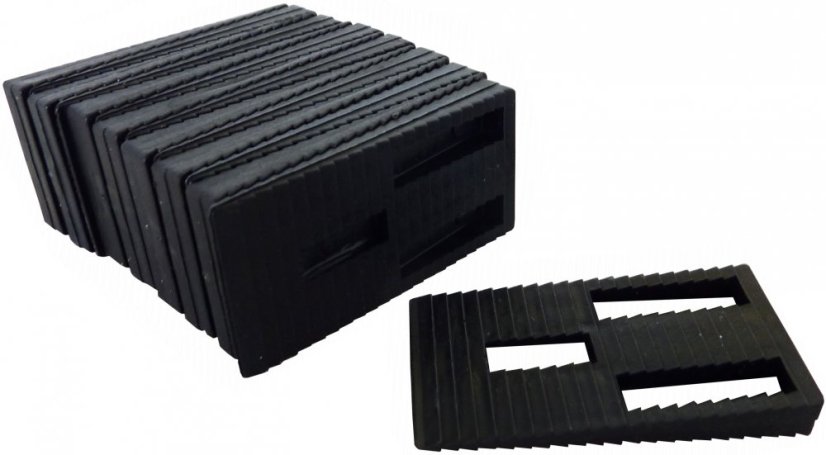 Klín montážní plastový - 25ks