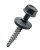 Wkręty farmerskie samowiercące z borem, farmery 4,8x35 szary RAL 7016 - 250szt