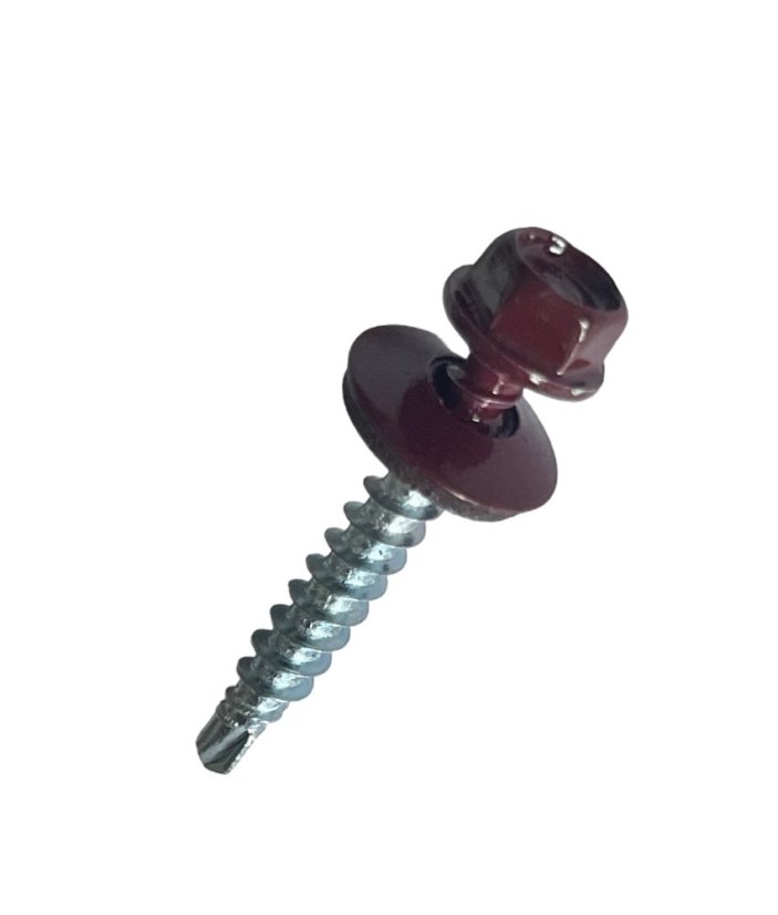 Vrut farmářský samovrtný s podložkou 4,8x35 třešeň 3011 - 250ks